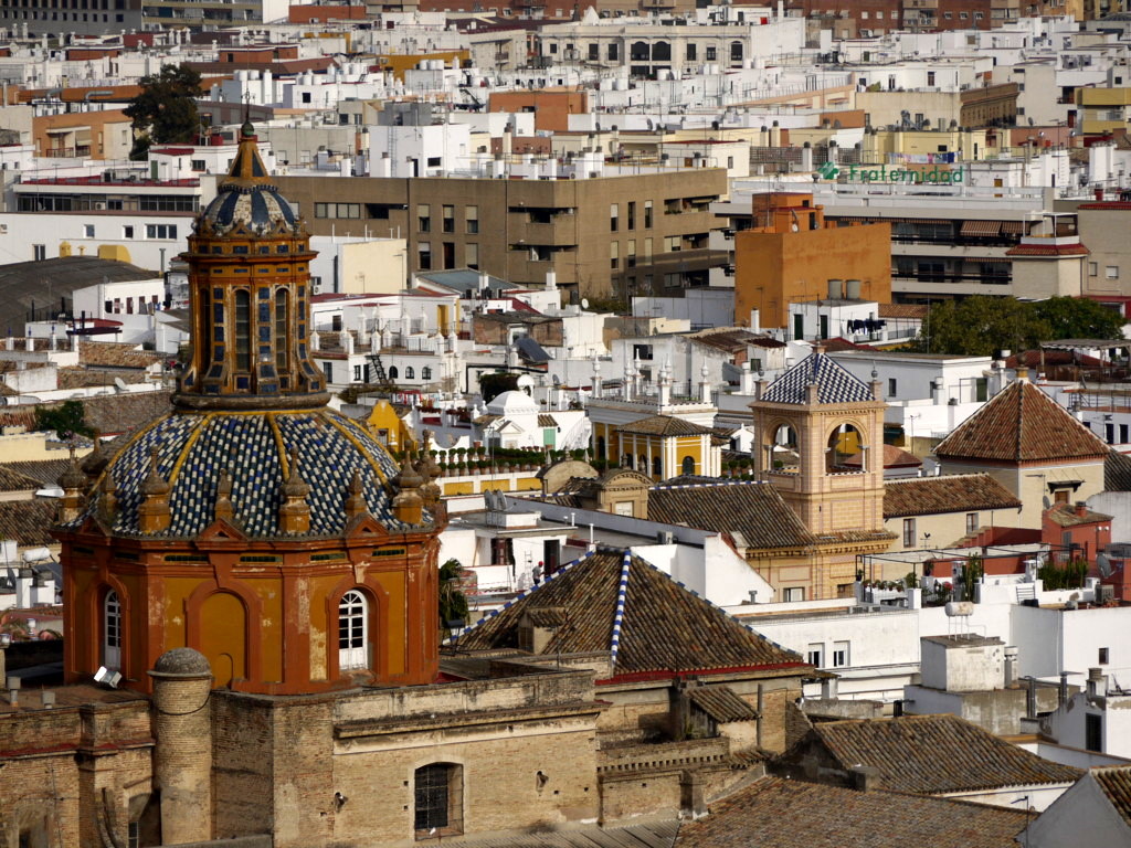 bird-eye  view from Giralda